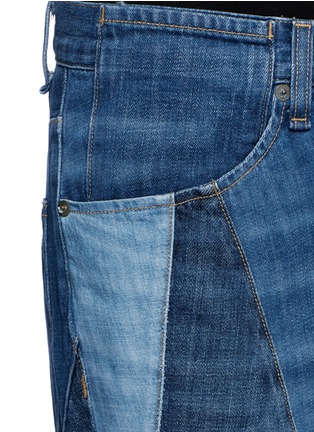 Detail View - Click To Enlarge - RAG & BONE - 'Patched Engineer' patchwork boyfriend denim pants