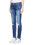 Front View - Click To Enlarge - RAG & BONE - 'Dre' distressed jeans