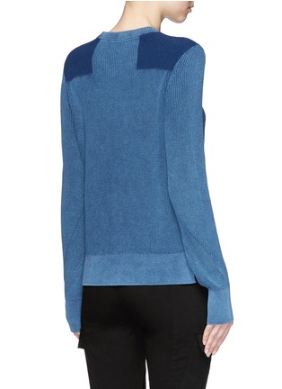 Back View - Click To Enlarge - RAG & BONE - Cotton rib knit sweater