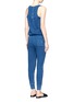 Back View - Click To Enlarge - RAG & BONE - Cotton jersey jumpsuit