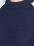 Detail View - Click To Enlarge - RAG & BONE - 'Jana' colourblock Merino wool varsity sweater