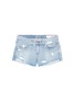 Main View - Click To Enlarge - RAG & BONE - 'Boyfriend' distressed denim shorts