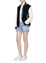 Figure View - Click To Enlarge - RAG & BONE - 'Boyfriend' distressed denim shorts