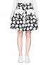 Main View - Click To Enlarge - CHICTOPIA - Button front floral jacquard skirt