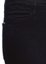 Detail View - Click To Enlarge - FRAME - 'Le High Skinny' reverse staggered cuff jeans
