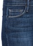 Detail View - Click To Enlarge - FRAME - 'Le Skinny de Jeanne' staggered cuff cropped jeans