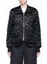 Main View - Click To Enlarge - MS MIN - Quilted satin bomber jacket