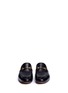 Front View - Click To Enlarge - GUCCI - Horsebit leather slide loafers
