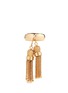 Main View - Click To Enlarge - CHLOÉ - 'Lynn' chain tassel charm brass ring