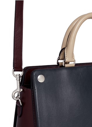 Detail View - Click To Enlarge - MULBERRY - Chester' colourblock leather tote