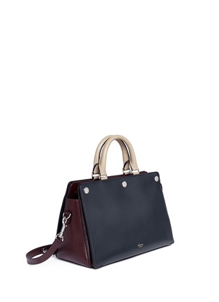 Figure View - Click To Enlarge - MULBERRY - Chester' colourblock leather tote