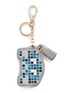 Main View - Click To Enlarge - ANYA HINDMARCH - 'Space Invaders Robot' embossed leather coin pouch