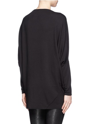 Back View - Click To Enlarge - HELMUT LANG - Dolman sleeve oversize sweatshirt