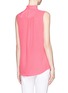 Back View - Click To Enlarge - EQUIPMENT - Sleeveless signature plain shirt