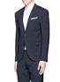 Front View - Click To Enlarge - NEIL BARRETT - Slim fit wool suit
