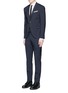 Figure View - Click To Enlarge - NEIL BARRETT - Slim fit wool suit