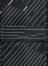 Detail View - Click To Enlarge - NEIL BARRETT - Camouflage pinstripe silk tie