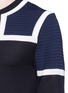 Detail View - Click To Enlarge - NEIL BARRETT - Shoulder panel Merino wool sweater