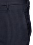 Detail View - Click To Enlarge - NEIL BARRETT - Pinstripe wool blend cropped pants