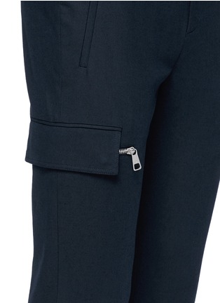 Detail View - Click To Enlarge - NEIL BARRETT - Skinny fit zip cuff cargo pants