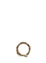 Figure View - Click To Enlarge - SAINT LAURENT - 'Monogram' serpent brass ring