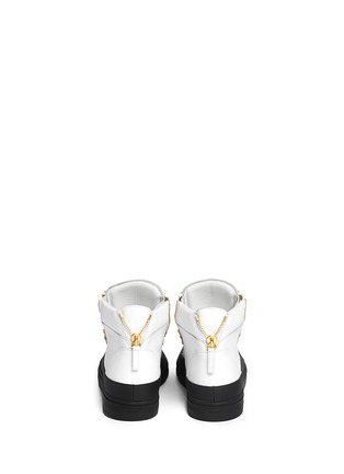 Back View - Click To Enlarge - 73426 - 'London' high top sneakers