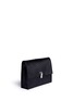 Figure View - Click To Enlarge - PROENZA SCHOULER - 'Lunch Bag' large matte python leather bag