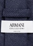 Detail View - Click To Enlarge - ARMANI COLLEZIONI - Pinstripe wool tie