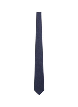 Main View - Click To Enlarge - ARMANI COLLEZIONI - Pinstripe wool tie