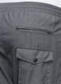 Detail View - Click To Enlarge - MAURO GRIFONI - Elastic waist fleece wool pants