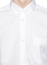 Detail View - Click To Enlarge - MAURO GRIFONI - Button down collar poplin shirt