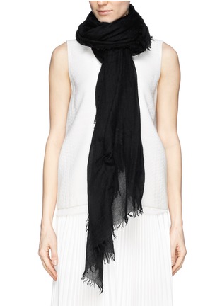 Figure View - Click To Enlarge - FALIERO SARTI - 'Allison' cashmere gauze scarf