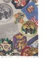 Detail View - Click To Enlarge - FALIERO SARTI - 'Badge' print cotton-silk scarf