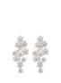 Main View - Click To Enlarge - KENNETH JAY LANE - Glass crystal leaf drop clip earrings