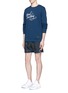 Figure View - Click To Enlarge - THE UPSIDE - 'Soul Surfing' embroidered cotton sweatshirt