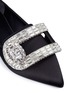 Detail View - Click To Enlarge - STELLA LUNA - Turnlock buckle satin flats