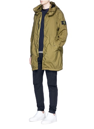 Figure View - Click To Enlarge - STONE ISLAND - Stretch skinny cargo pants