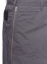Detail View - Click To Enlarge - STONE ISLAND - Garment dye poplin cargo pants