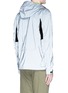 Back View - Click To Enlarge - STONE ISLAND - 'Mussola Gommata' reflective field jacket