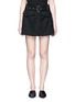 Main View - Click To Enlarge - ACNE STUDIOS - 'Peri' belted wool mini skirt