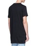 Back View - Click To Enlarge - TOPMAN - 'Company' print cotton T-shirt