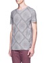 Front View - Click To Enlarge - TOPMAN - Bandana print T-shirt