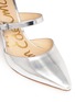 Detail View - Click To Enlarge - SAM EDELMAN - 'Thea' mirror leather d'Orsay pumps