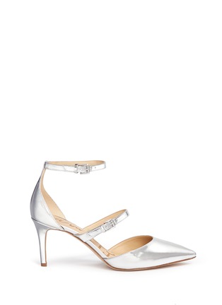 Main View - Click To Enlarge - SAM EDELMAN - 'Thea' mirror leather d'Orsay pumps