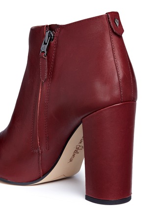 Detail View - Click To Enlarge - SAM EDELMAN - 'Cambell' leather ankle boots