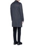 Back View - Click To Enlarge - PORTS 1961 - Wool-angora-cashmere flannel coat