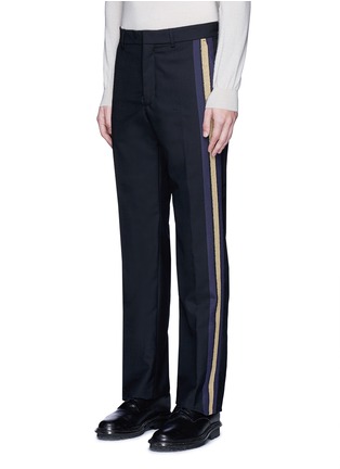 Front View - Click To Enlarge - PORTS 1961 - Stripe outseam pants
