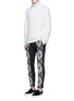 Figure View - Click To Enlarge - PORTS 1961 - Tribal embroidered stripe pants