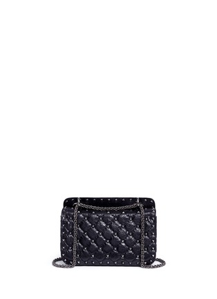 Detail View - Click To Enlarge - VALENTINO GARAVANI - Rockstud Spike' small quilted leather crossbody bag