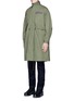Detail View - Click To Enlarge - SACAI - Vest underlay padded military coat